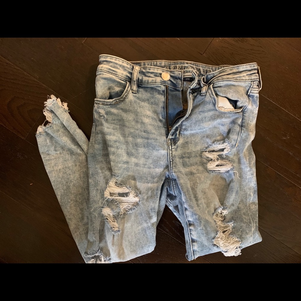 AE ripped jeans